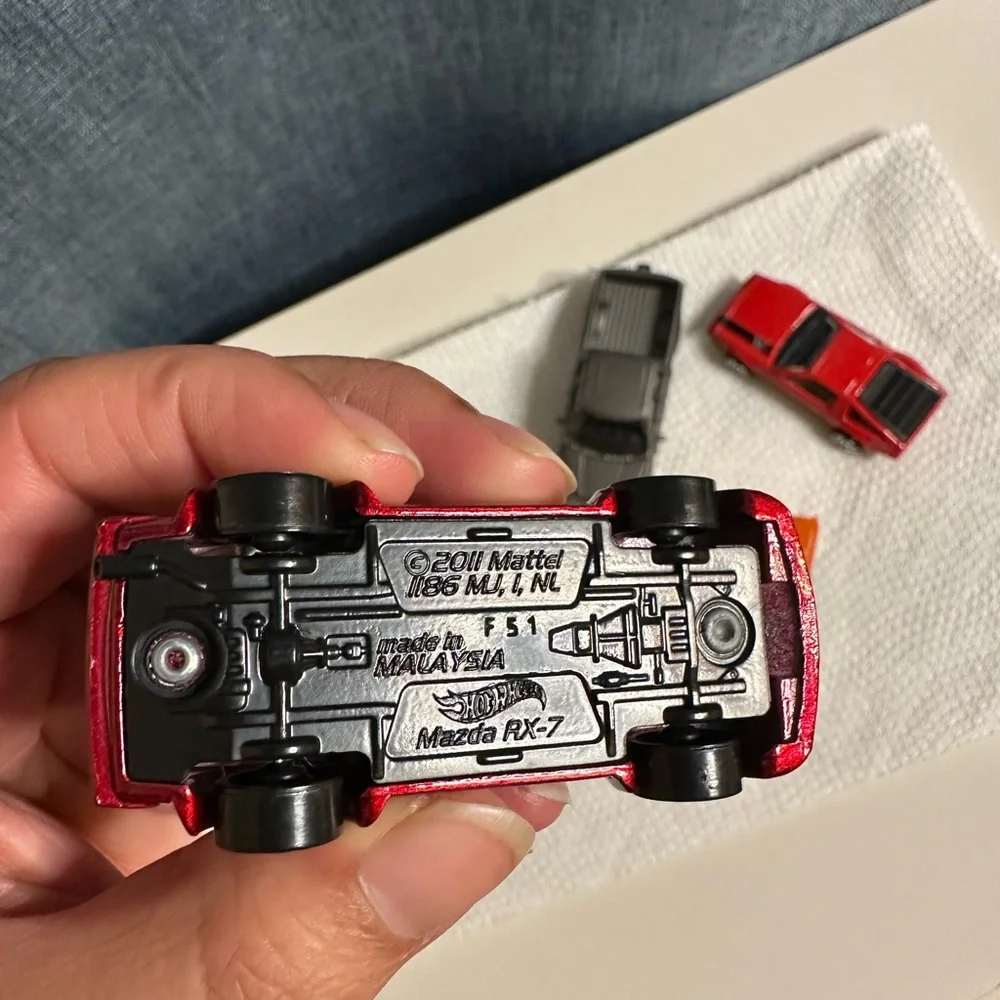 Hot wheels Mattel lot Of‎ 7 Cars Collectors